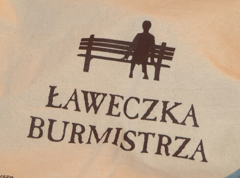 Powstanie "Ławeczka burmistrza" - grafika