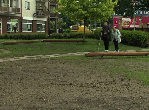 Nowe życie skweru  - grafika