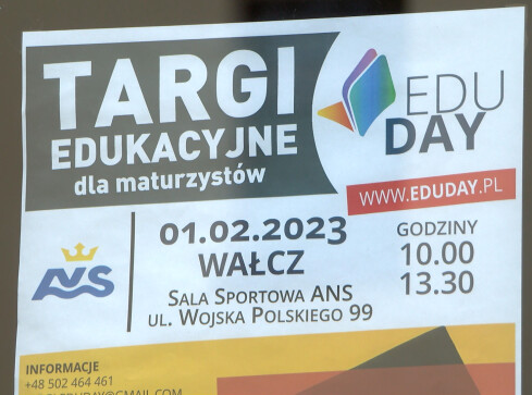 Targi edukacyjne w Wałczu - grafika