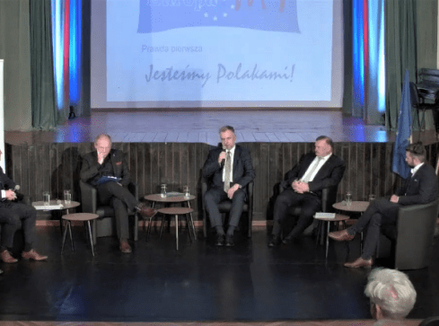 Debata "Europa i My" w Domu Polskim w Zakrzewie  - grafika