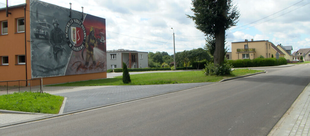 Złotowska w Zakrzewie wyremontowana