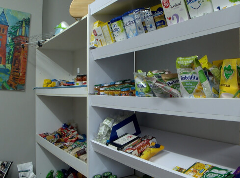 Pierwszy taki sklep dla uchodźców w Złotowie  - grafika