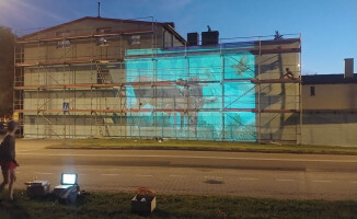 Legendarny Złotów. Na Kościuszki powstaje mural - VIDEO 