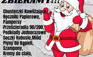 Zostań Świętym Mikołajem. Zbiórka dla złotowskiego hospicjum