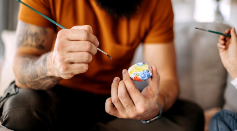 Z chrześcijaństwem nie miały nic wspólnego. Dziś jajka są symbol - grafika