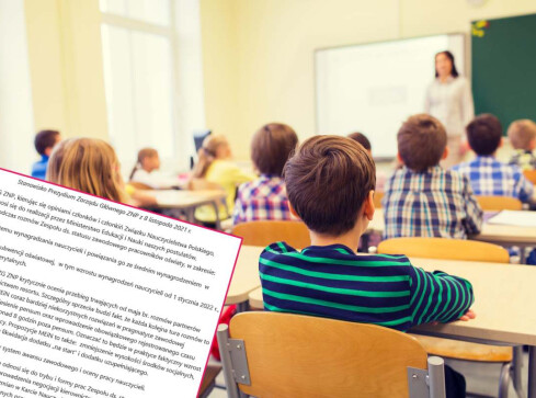 Dzieci nie pójdą do szkół? Nauczyciele dają Czarnkowi kilka dni - grafika