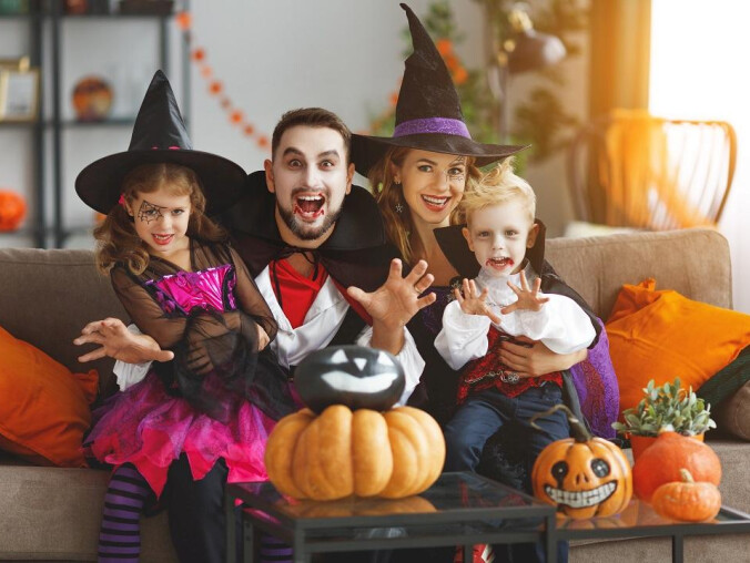 Rodzinne Halloween. Pomysły na zabawy z dziećmi - grafika