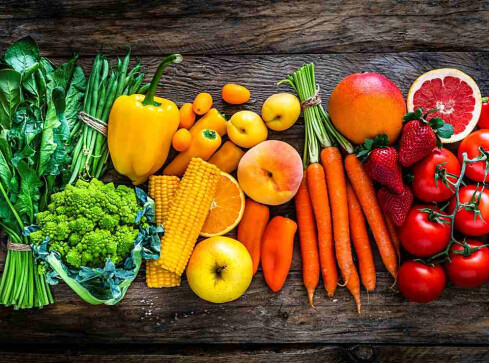 Co kolory mówią o owocach i warzywach?  - grafika