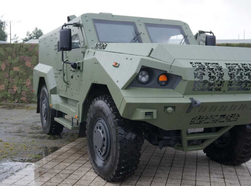 Nowy pojazd dla armii - grafika