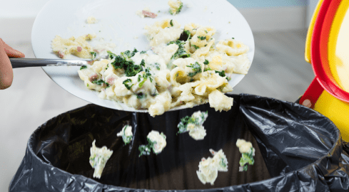 Kto marnuje żywność w Wielkanoc? Dobrze zarabiający i mieszkańcy  - grafika