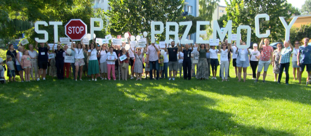 Chodzież mówi "nie" przemocy 