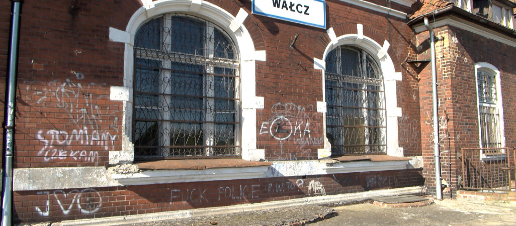 Gdzie "za potrzebą" na wałeckim dworcu PKP?