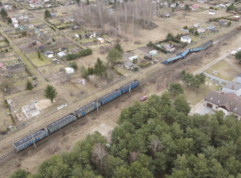 Wykoleił się pociąg towarowy w Pile [AKTUALIZACJA] - grafika