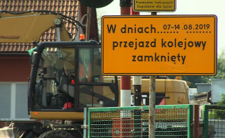 Przejazd kolejowy na ul. Młodych zamknięty na tydzień