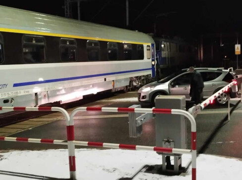 W Chodzieży znów o mały włos od tragedii  - grafika