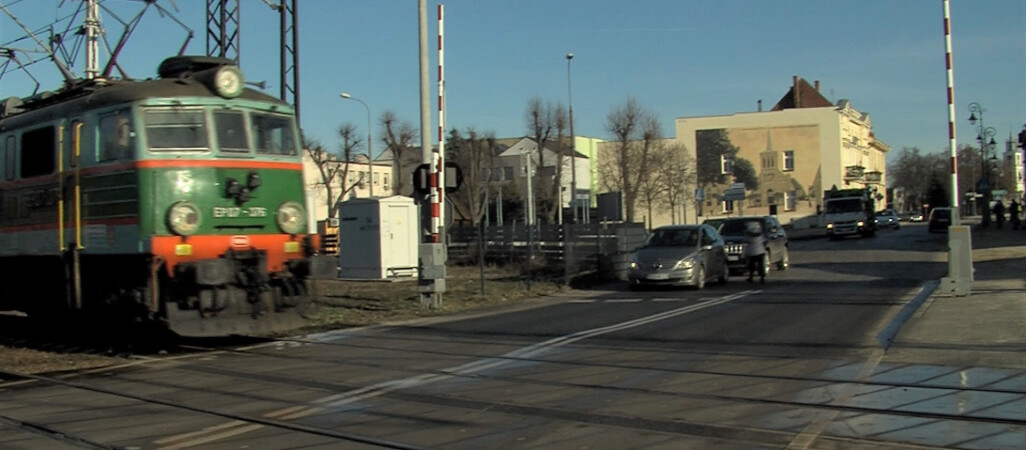 Awaria na przejeździe kolejowym w Chodzieży 