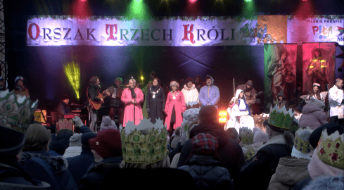 Orszak Trzech Króli przeszedł ulicami Piły - grafika