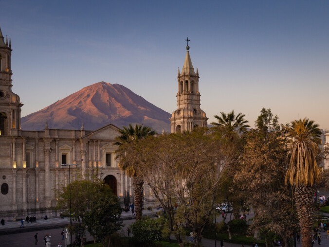 Arequipa i Lima dwa największe miasta w Peru  - grafika