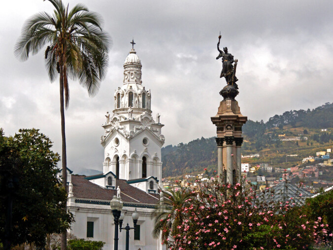 Sympatyczni mieszkańcy państwa na równiku: Ekwador - grafika