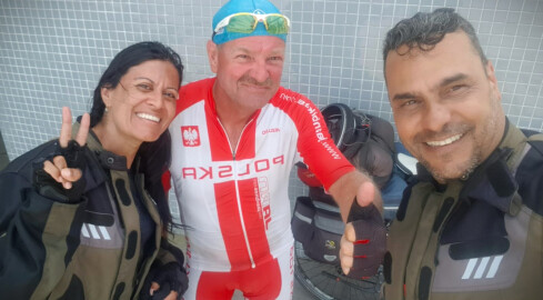 Przejechał rowerem Kolumbię, Ekwador Peru, Chile, Argentynę, Urugwa - grafika