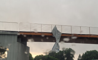 Burza dała o sobie znać w całym regionie. Trwa usuwanie skutków