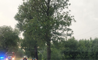 Burza dała o sobie znać w całym regionie. Trwa usuwanie skutków