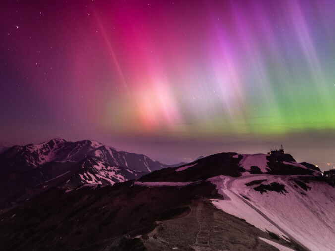 Dziś w nocy zorze polarne nad Polską  - grafika