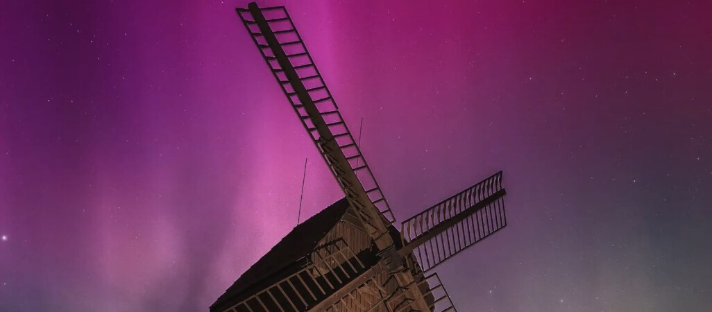 Kolorowy spektakl na niebie