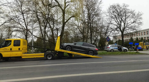 Kolizja na Wojska Polskiego i Dzieci Polskich  - grafika