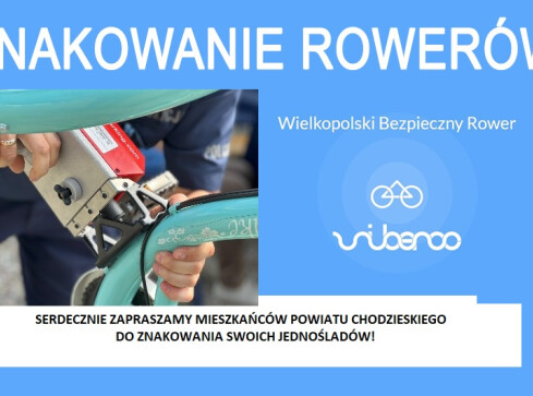 Jutro w Milczu akcja znakowania rowerów - grafika