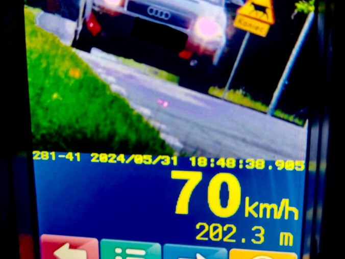 24-latek nie zatrzymał się do kontroli. Nie miał prawa jazdy - grafika