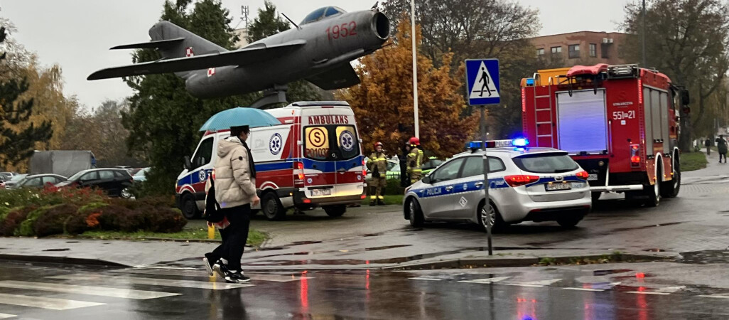 Rowerzysta sprawcą kolizji na Okrzei