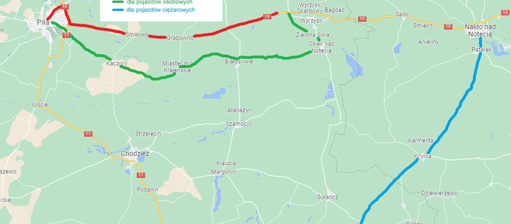Szykuje się protest rolników. Jutro utrudnienia na DK10 i 11