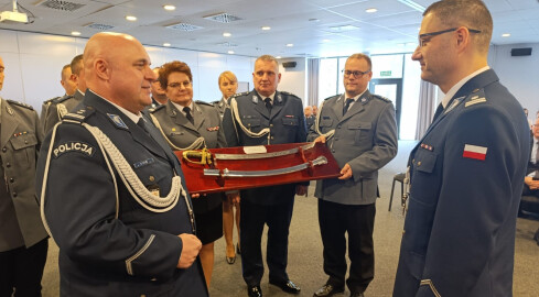 Zmiana warty w komendzie policji w Wałczu - grafika