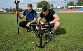 Jarosław Hampel wraz z policją kręci spot o bezpieczeństwie