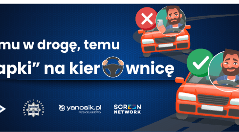 Łapki na kierownicę - grafika