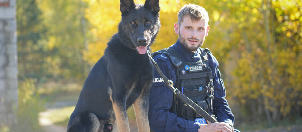 Nowy psi funkcjonariusz w pilskiej policji