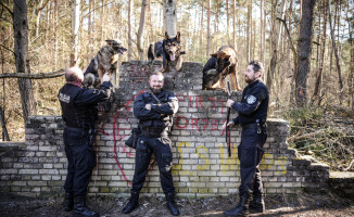 Czworonożny funkcjonariusz w szeregach pilskiej policji 