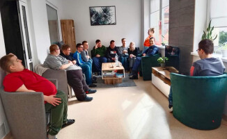 Spotkanie z niepełnosprawnymi nt. bezpieczeństwa