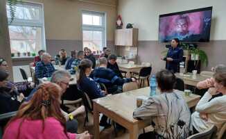 Spotkanie z niepełnosprawnymi nt. bezpieczeństwa