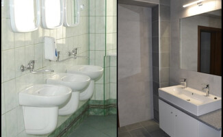 Remont Szkoły Policji. Zobaczcie jak mieszkają i uczą się policjanci