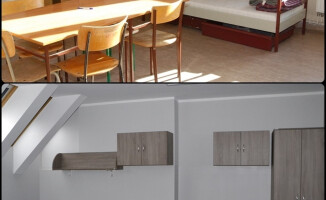 Remont Szkoły Policji. Zobaczcie jak mieszkają i uczą się policjanci