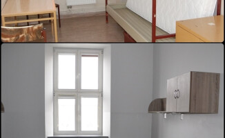 Remont Szkoły Policji. Zobaczcie jak mieszkają i uczą się policjanci