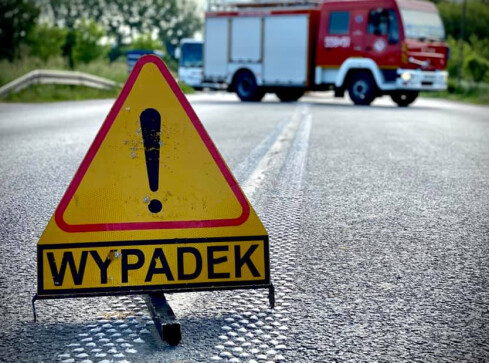 Dwie śmiertelne ofiary wypadku na DW193 - grafika