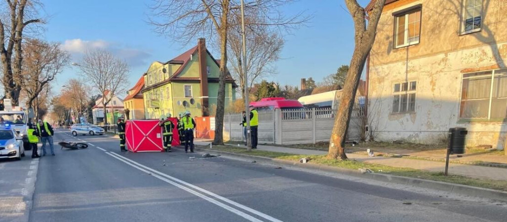 Zginął motocyklista