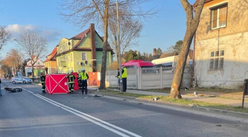 Zginął motocyklista - grafika