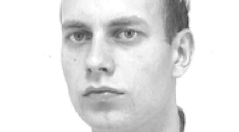 Piotr Górny poszukiwany listem gończym  - grafika