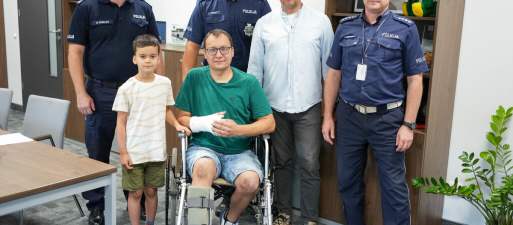 "Dla Pana Marcina. Bohatera, który uratował mojego tatę"