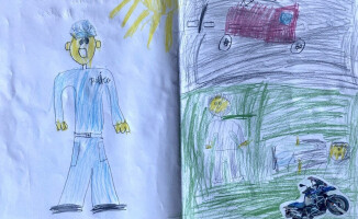 "Dla Pana Marcina. Bohatera, który uratował mojego tatę"