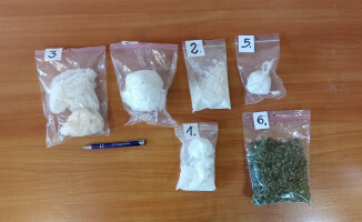 Ponad pół kg amfetaminy i marihuana. Zatrzymany 31-latek